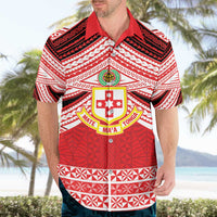 Personalised Kolisi Tonga College Atele Hawaiian Shirt Polynesian Ngatu Tribal LT9 - Polynesian Pride