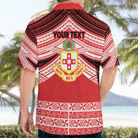 Personalised Kolisi Tonga College Atele Hawaiian Shirt Polynesian Ngatu Tribal LT9 - Polynesian Pride