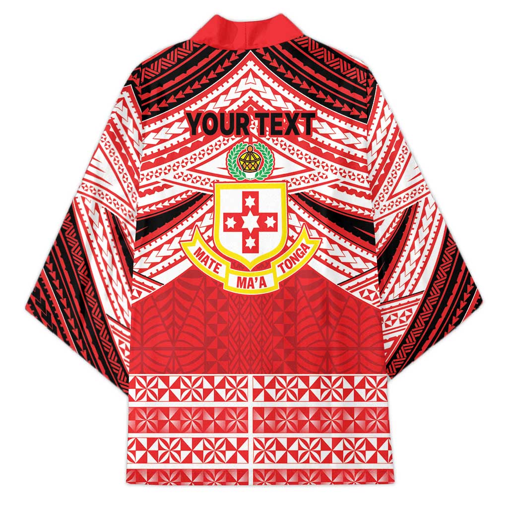 Personalised Kolisi Tonga College Atele Kimono Polynesian Ngatu Tribal LT9 - Polynesian Pride
