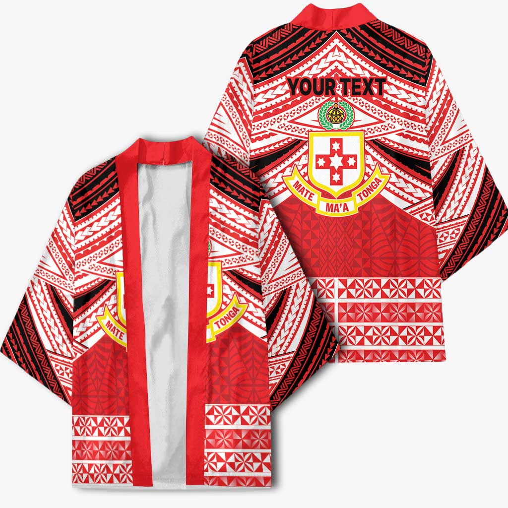 Personalised Kolisi Tonga College Atele Kimono Polynesian Ngatu Tribal LT9 - Polynesian Pride