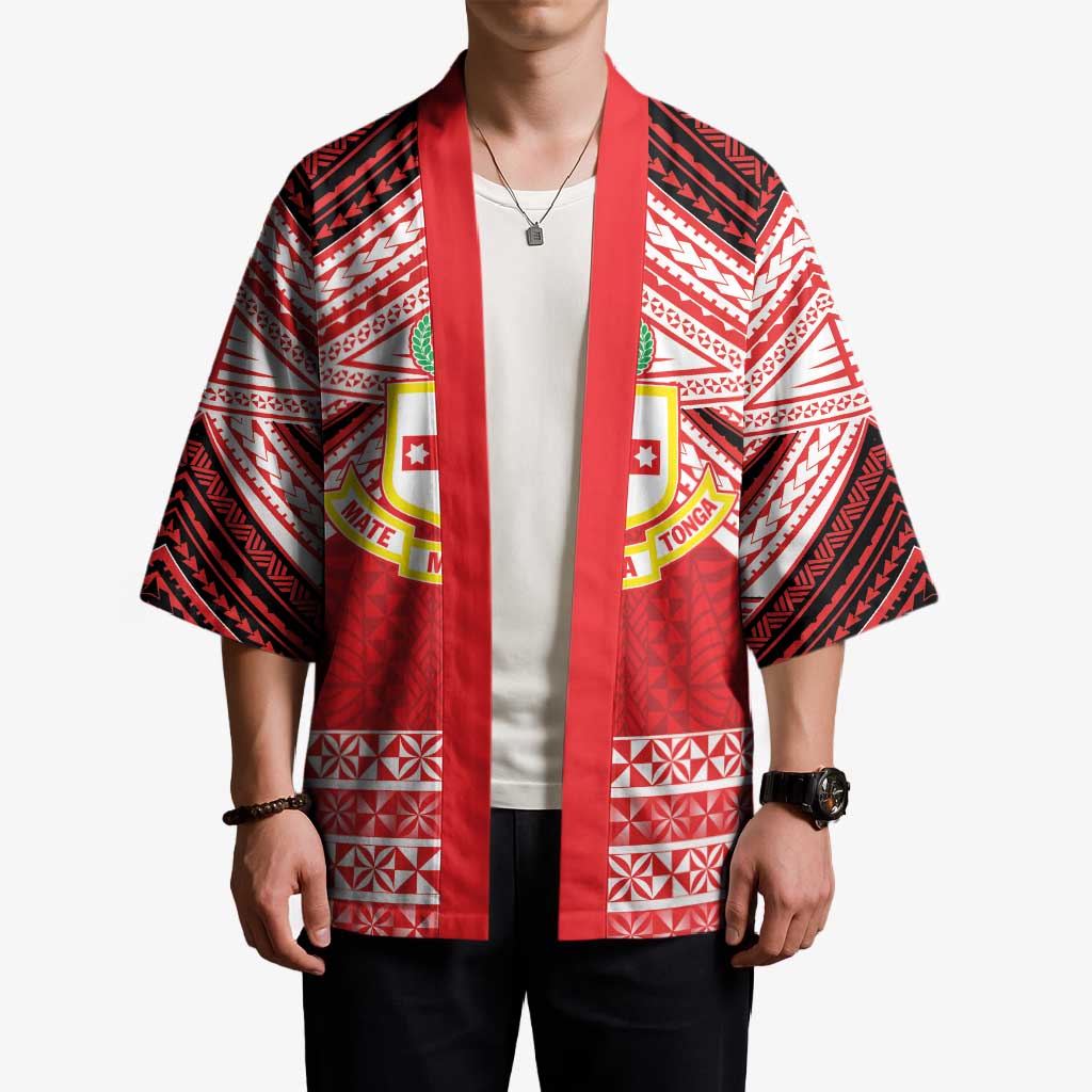 Personalised Kolisi Tonga College Atele Kimono Polynesian Ngatu Tribal LT9 - Polynesian Pride