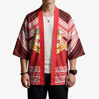 Personalised Kolisi Tonga College Atele Kimono Polynesian Ngatu Tribal LT9 - Polynesian Pride