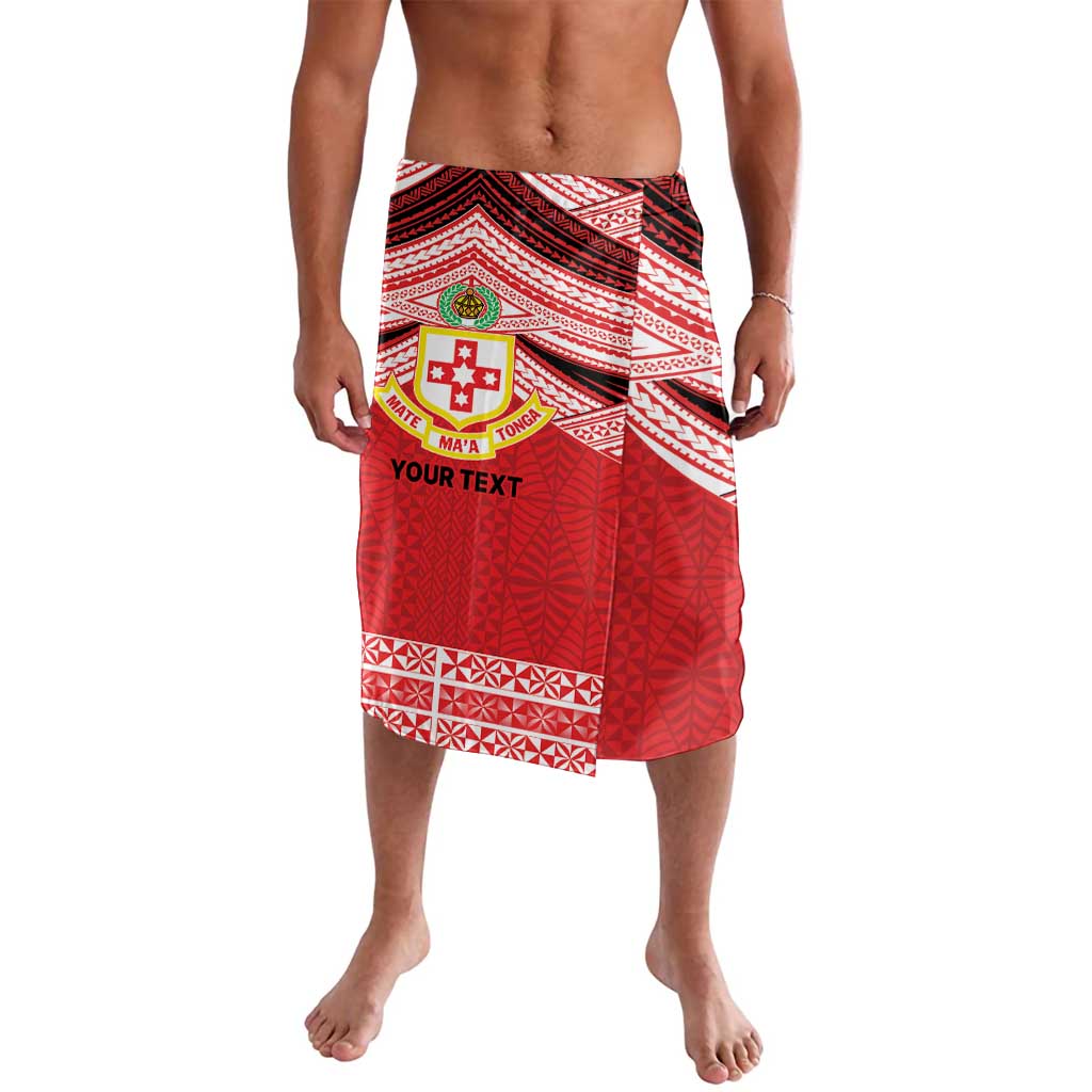Personalised Kolisi Tonga College Atele Lavalava Polynesian Ngatu Tribal
