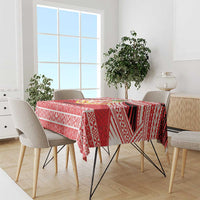 Personalised Kolisi Tonga College Atele Tablecloth Polynesian Ngatu Tribal LT9 - Polynesian Pride