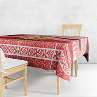 Personalised Kolisi Tonga College Atele Tablecloth Polynesian Ngatu Tribal LT9 - Polynesian Pride