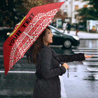 Personalised Kolisi Tonga College Atele Umbrella Polynesian Ngatu Tribal LT9 - Polynesian Pride