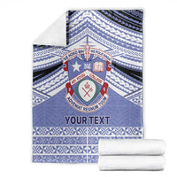 Personalised Tonga Apifoou College Blanket Polynesian Ngatu Tribal LT9 - Polynesian Pride