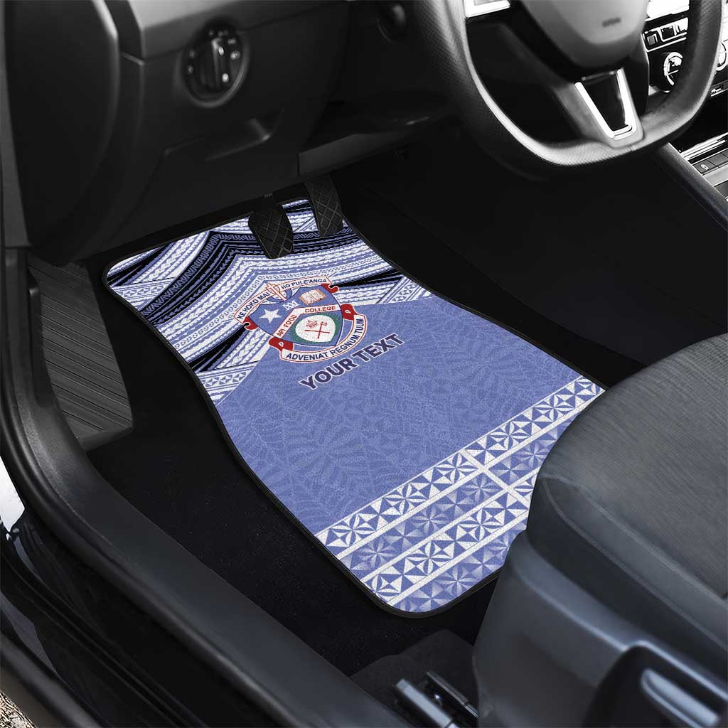 Personalised Tonga Apifoou College Car Mats Polynesian Ngatu Tribal LT9 - Polynesian Pride