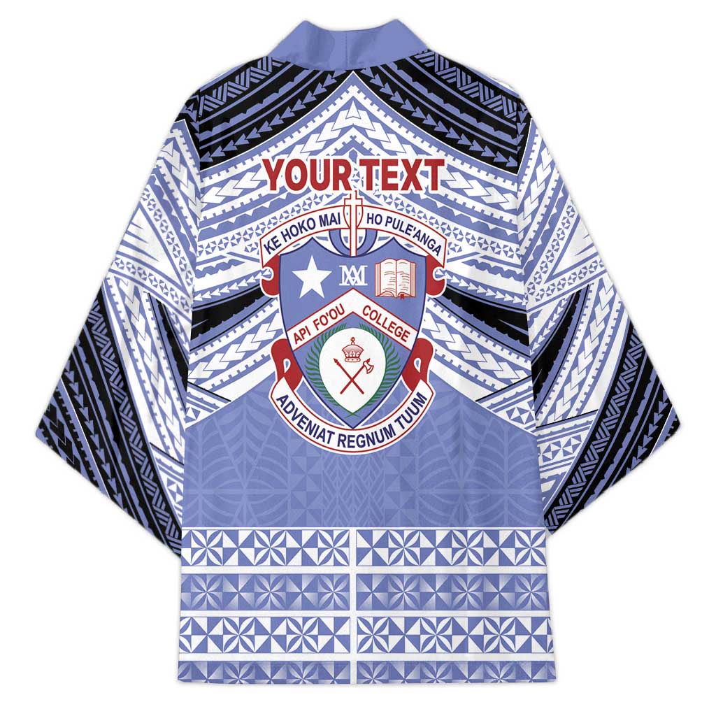 Personalised Tonga Apifoou College Kimono Polynesian Ngatu Tribal LT9 - Polynesian Pride
