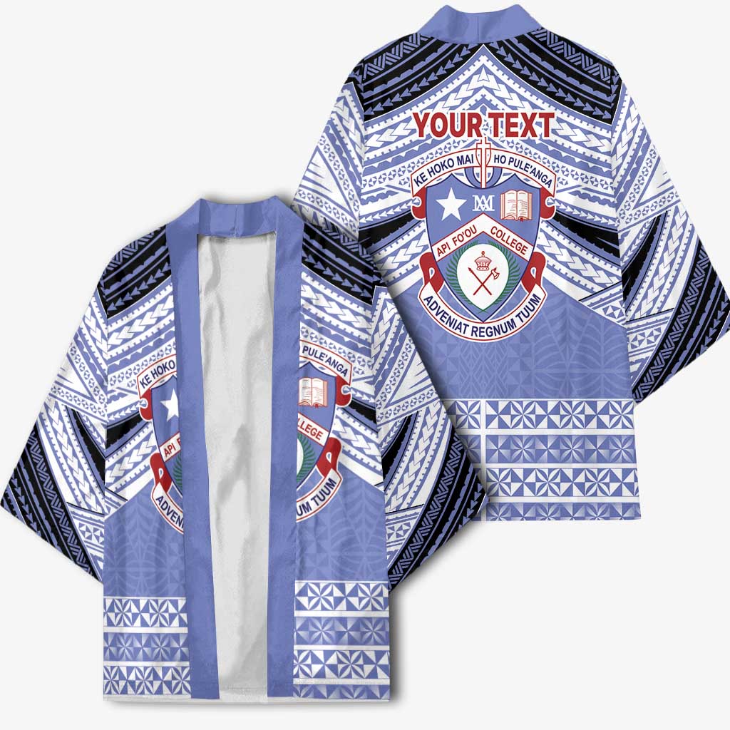 Personalised Tonga Apifoou College Kimono Polynesian Ngatu Tribal LT9 - Polynesian Pride