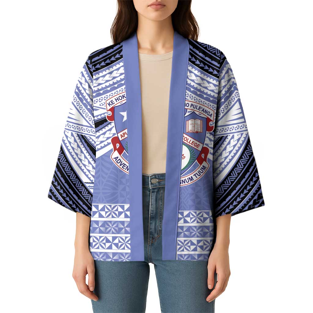 Personalised Tonga Apifoou College Kimono Polynesian Ngatu Tribal LT9 - Polynesian Pride