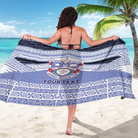 Personalised Tonga Apifoou College Sarong Polynesian Ngatu Tribal