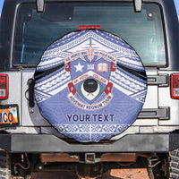 Personalised Tonga Apifoou College Spare Tire Cover Polynesian Ngatu Tribal