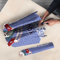 Personalised Tonga Apifoou College Umbrella Polynesian Ngatu Tribal LT9 - Polynesian Pride