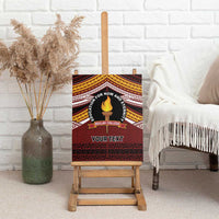 Personalised Tonga Beulah College Canvas Wall Art Polynesian Ngatu Tribal LT9 - Polynesian Pride