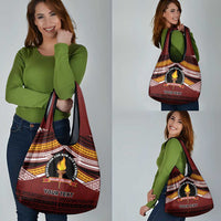 Personalised Tonga Beulah College Grocery Bag Polynesian Ngatu Tribal LT9 - Polynesian Pride