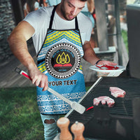 Personalised Tonga Lavengamalie College Apron Polynesian Ngatu Tribal LT9 - Polynesian Pride