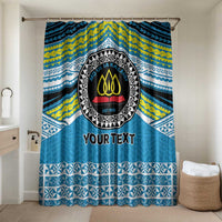 Personalised Tonga Lavengamalie College Bathroom Set Polynesian Ngatu Tribal - Polynesian Pride