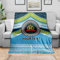 Personalised Tonga Lavengamalie College Blanket Polynesian Ngatu Tribal LT9 - Polynesian Pride