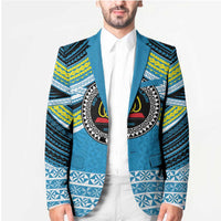 Personalised Tonga Lavengamalie College Blazer Polynesian Ngatu Tribal - Polynesian Pride
