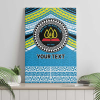 Personalised Tonga Lavengamalie College Canvas Wall Art Polynesian Ngatu Tribal LT9 - Polynesian Pride