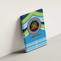 Personalised Tonga Lavengamalie College Canvas Wall Art Polynesian Ngatu Tribal LT9 - Polynesian Pride