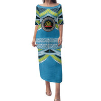 Personalised Tonga Lavengamalie College Family Matching Puletasi and Hawaiian Shirt Polynesian Ngatu Tribal