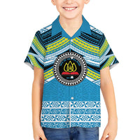 Personalised Tonga Lavengamalie College Hawaiian Shirt Polynesian Ngatu Tribal LT9 - Polynesian Pride
