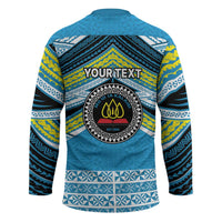 Personalised Tonga Lavengamalie College Hockey Jersey Polynesian Ngatu Tribal LT9 - Polynesian Pride