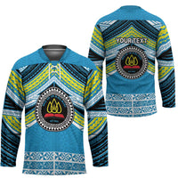 Personalised Tonga Lavengamalie College Hockey Jersey Polynesian Ngatu Tribal LT9 - Polynesian Pride