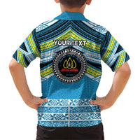 Personalised Tonga Lavengamalie College Kid Hawaiian Shirt Polynesian Ngatu Tribal LT9 - Polynesian Pride