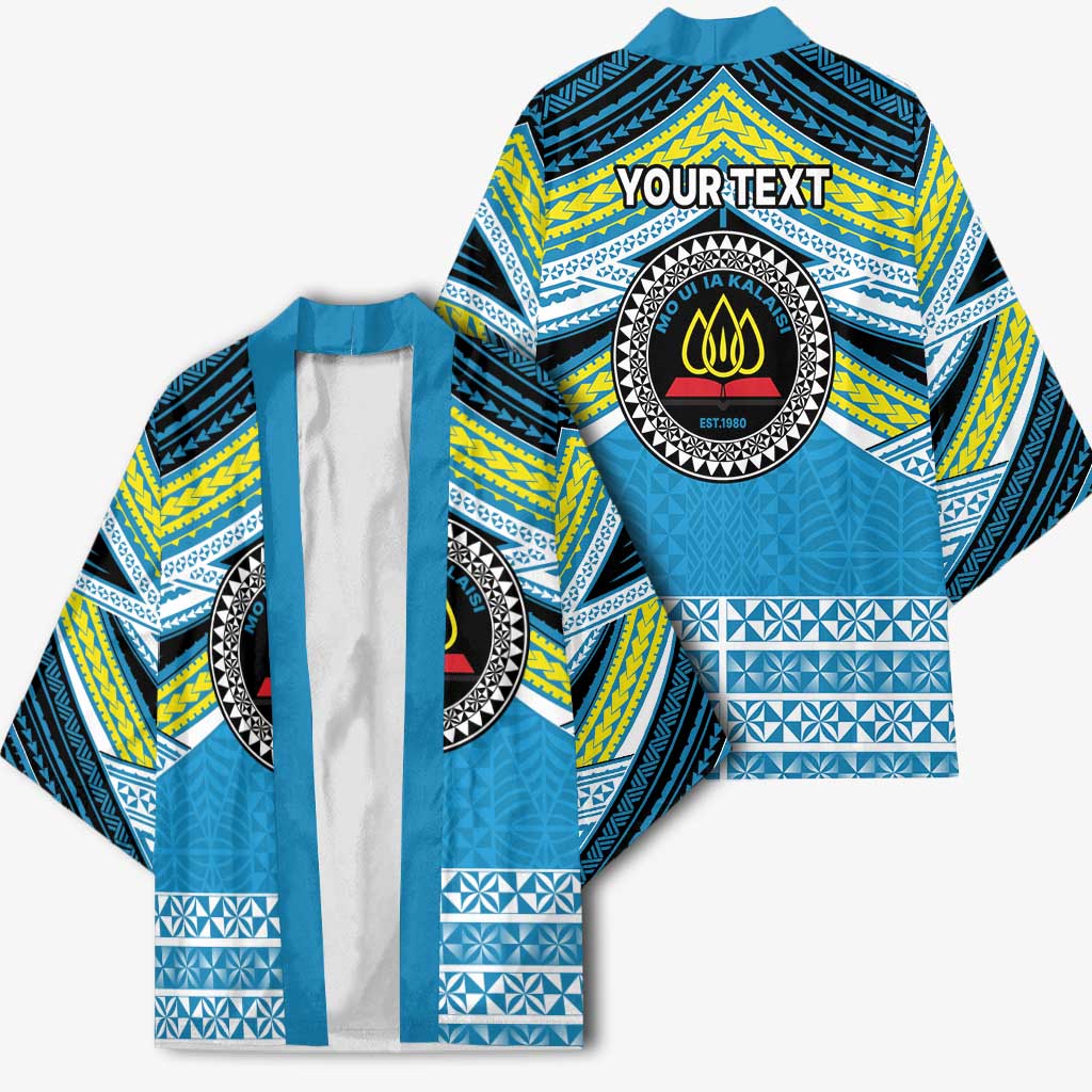 Personalised Tonga Lavengamalie College Kimono Polynesian Ngatu Tribal LT9 - Polynesian Pride