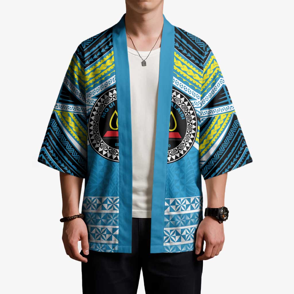 Personalised Tonga Lavengamalie College Kimono Polynesian Ngatu Tribal LT9 - Polynesian Pride
