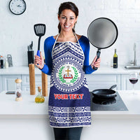 Personalised Tonga Sia'atoutai Theological College Apron Polynesian Ngatu Tribal LT9 - Polynesian Pride