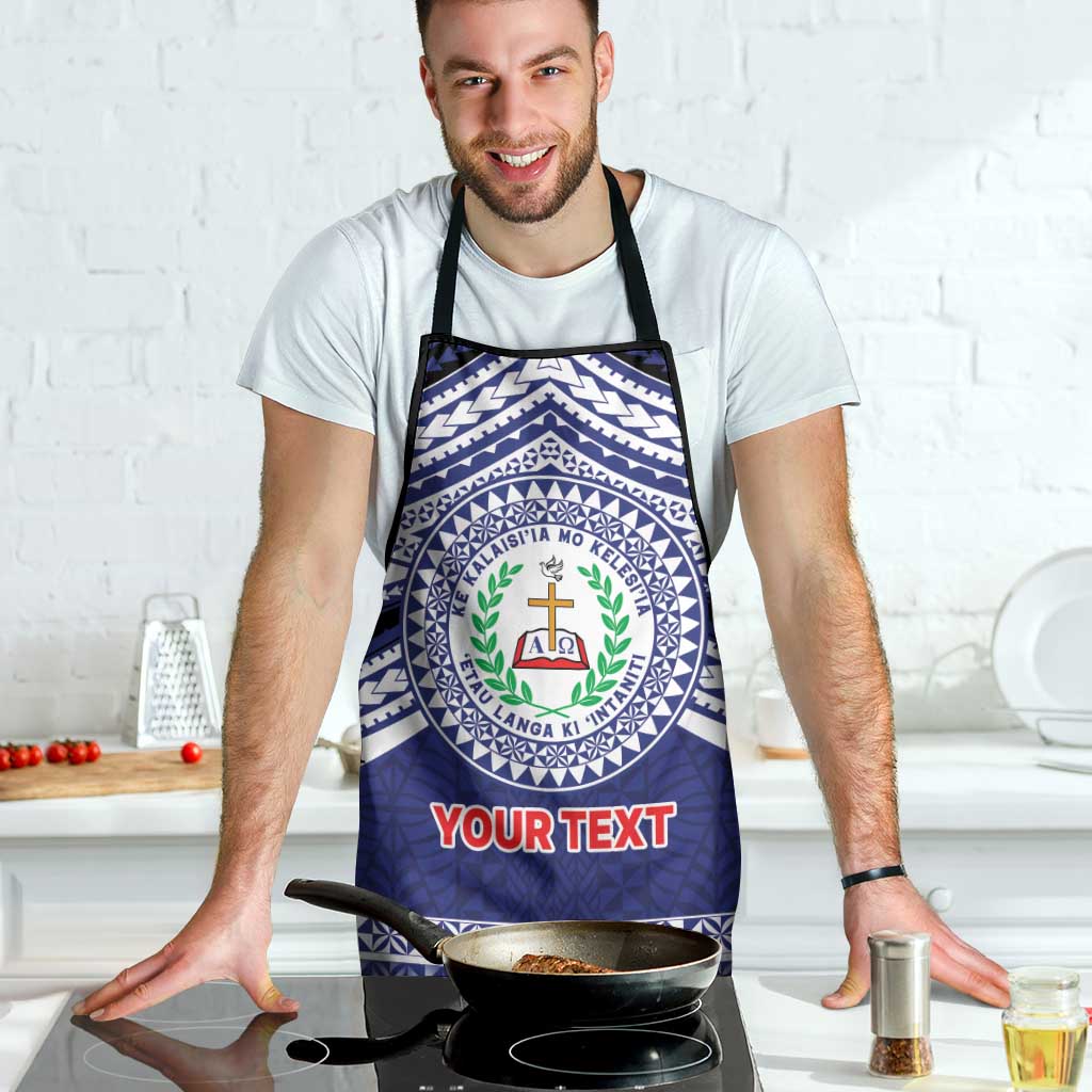 Personalised Tonga Sia'atoutai Theological College Apron Polynesian Ngatu Tribal LT9 - Polynesian Pride