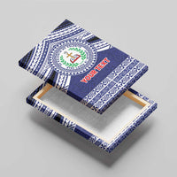 Personalised Tonga Sia'atoutai Theological College Canvas Wall Art Polynesian Ngatu Tribal LT9 - Polynesian Pride