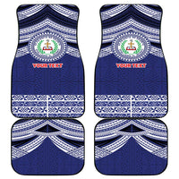 Personalised Tonga Sia'atoutai Theological College Car Mats Polynesian Ngatu Tribal LT9 - Polynesian Pride