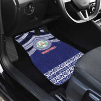 Personalised Tonga Sia'atoutai Theological College Car Mats Polynesian Ngatu Tribal LT9 - Polynesian Pride