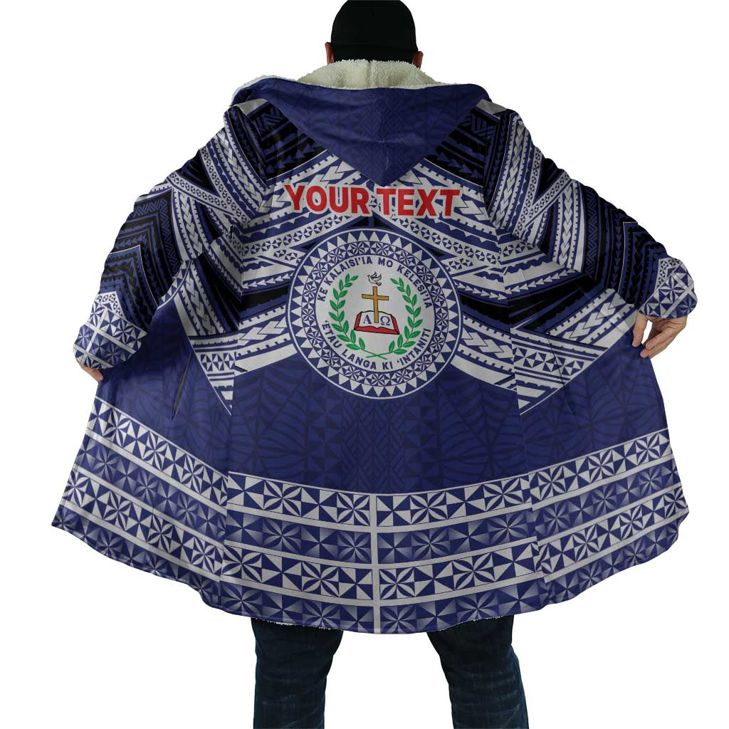 Personalised Tonga Sia'atoutai Theological College Cloak Polynesian Ngatu Tribal LT9 - Polynesian Pride