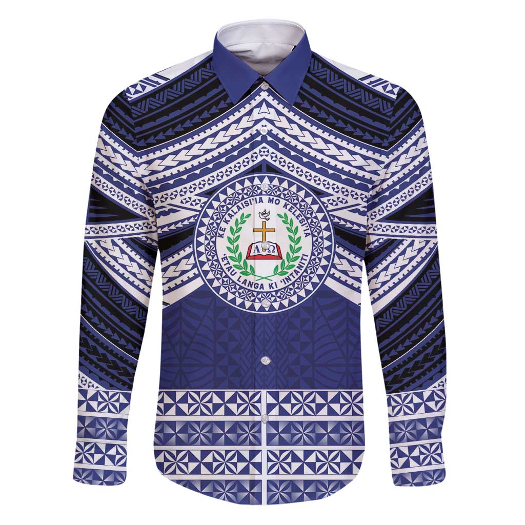 Personalised Tonga Sia'atoutai Theological College Family Matching Puletasi and Hawaiian Shirt Polynesian Ngatu Tribal