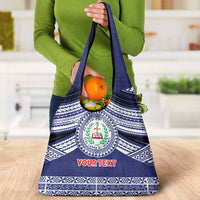 Personalised Tonga Sia'atoutai Theological College Grocery Bag Polynesian Ngatu Tribal LT9 - Polynesian Pride