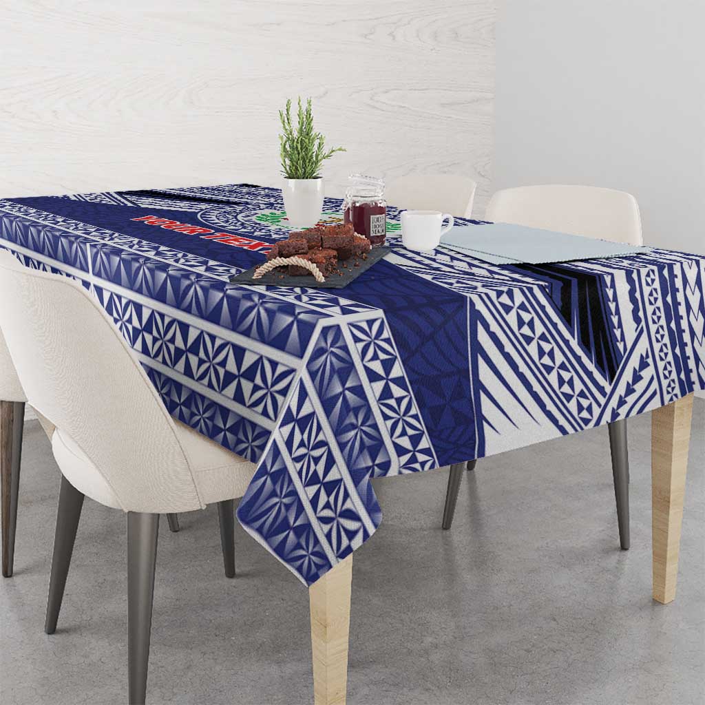 Personalised Tonga Sia'atoutai Theological College Tablecloth Polynesian Ngatu Tribal LT9 - Polynesian Pride