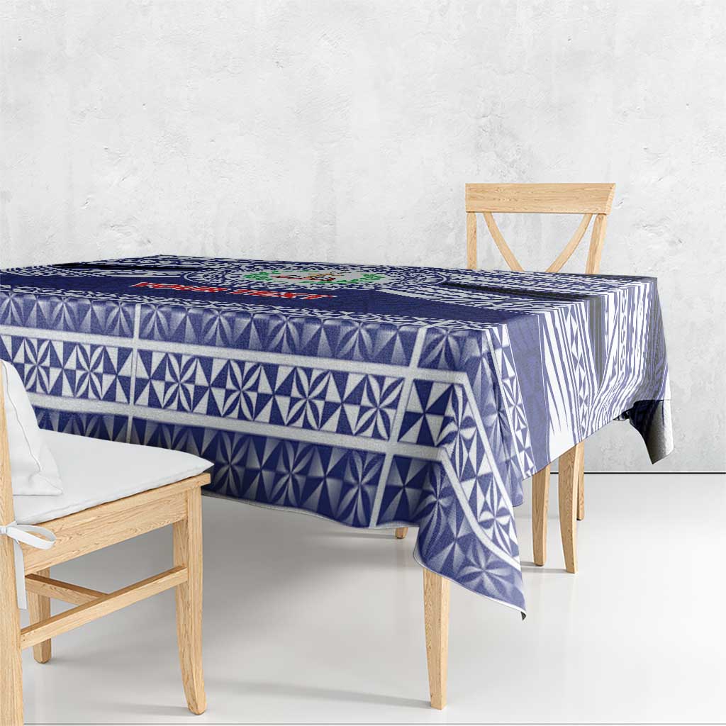 Personalised Tonga Sia'atoutai Theological College Tablecloth Polynesian Ngatu Tribal LT9 - Polynesian Pride