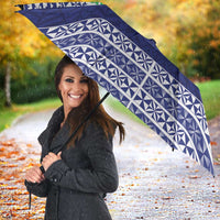 Personalised Tonga Sia'atoutai Theological College Umbrella Polynesian Ngatu Tribal LT9 - Polynesian Pride