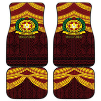 Personalised Tonga Vava'u High School Car Mats Polynesian Ngatu Tribal LT9 - Polynesian Pride