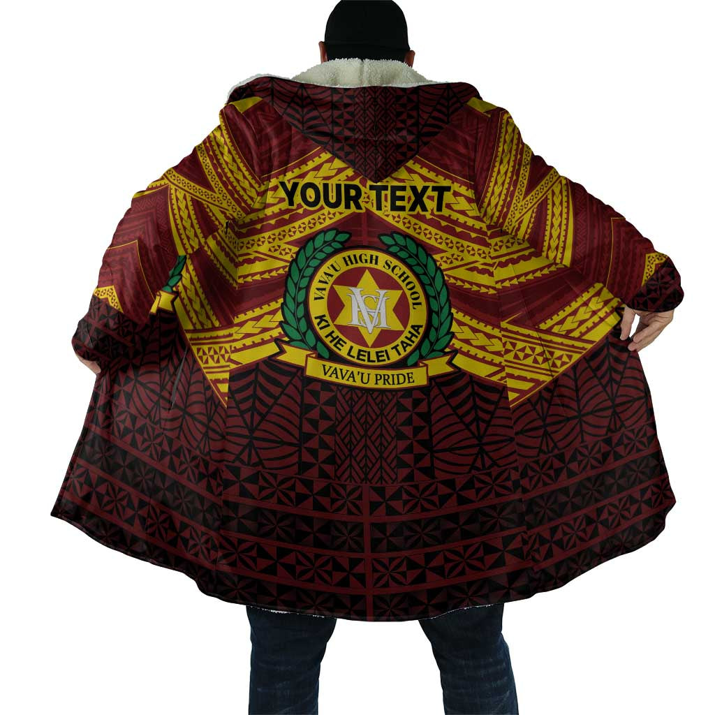 Personalised Tonga Vava'u High School Cloak Polynesian Ngatu Tribal LT9 - Polynesian Pride