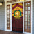 Personalised Tonga Vava'u High School Door Cover Polynesian Ngatu Tribal - Polynesian Pride