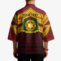 Personalised Tonga Vava'u High School Kimono Polynesian Ngatu Tribal LT9 - Polynesian Pride