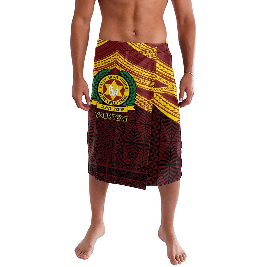 Personalised Tonga Vava'u High School Lavalava Polynesian Ngatu Tribal