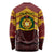 Personalised Tonga Vava'u High School Long Sleeve Shirt Polynesian Ngatu Tribal
